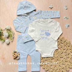 Conjunto Chaqueta Koala Azul