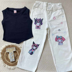 Conjunto Niña Pantalon Kuromi Color Surtido 