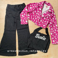 Conjunto 3 Piezas Barbie