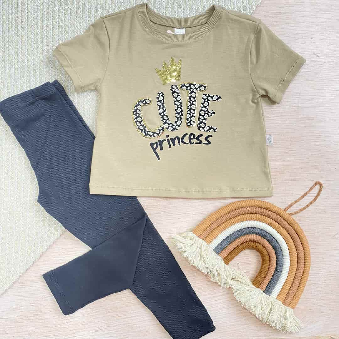 Conjunto Pantalon Cute Cafe niña