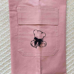 Conjunto Pantalon Bolsillo Oso Detalle