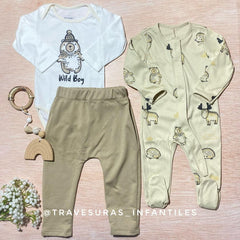 Set Pijama Oso Wild Boy