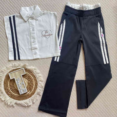 Conjunto Pantalon Corazón Aventure negro