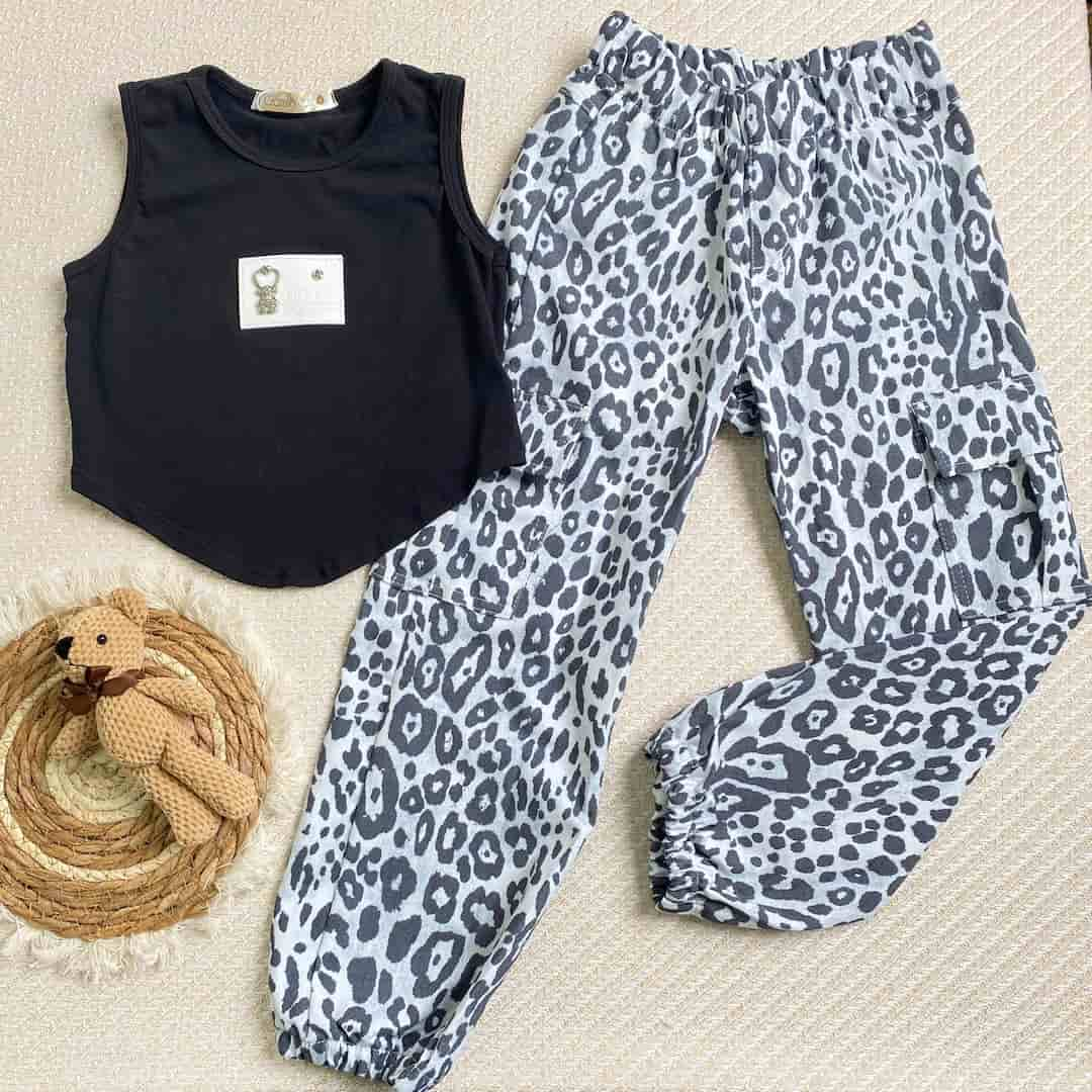 Conjunto Pantalon Animal Print Niña