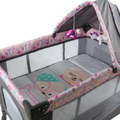 Cuna Corral Colecho Dacora Hot Pink Ebaby