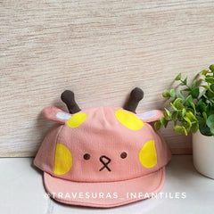 Gorra Orejitas Jirafa