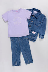 Conjunto 3 Piezas Denim