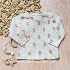 Conjunto 3 Piezas Osito Beige