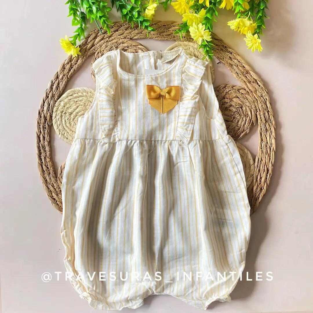 Romper  Moño Rayas Bolero