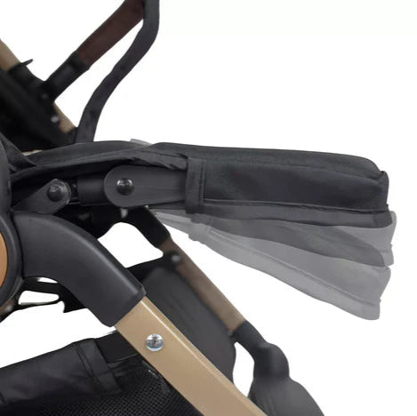 Coche Maleta Con Porta Bebé Micro Negro Bebesit