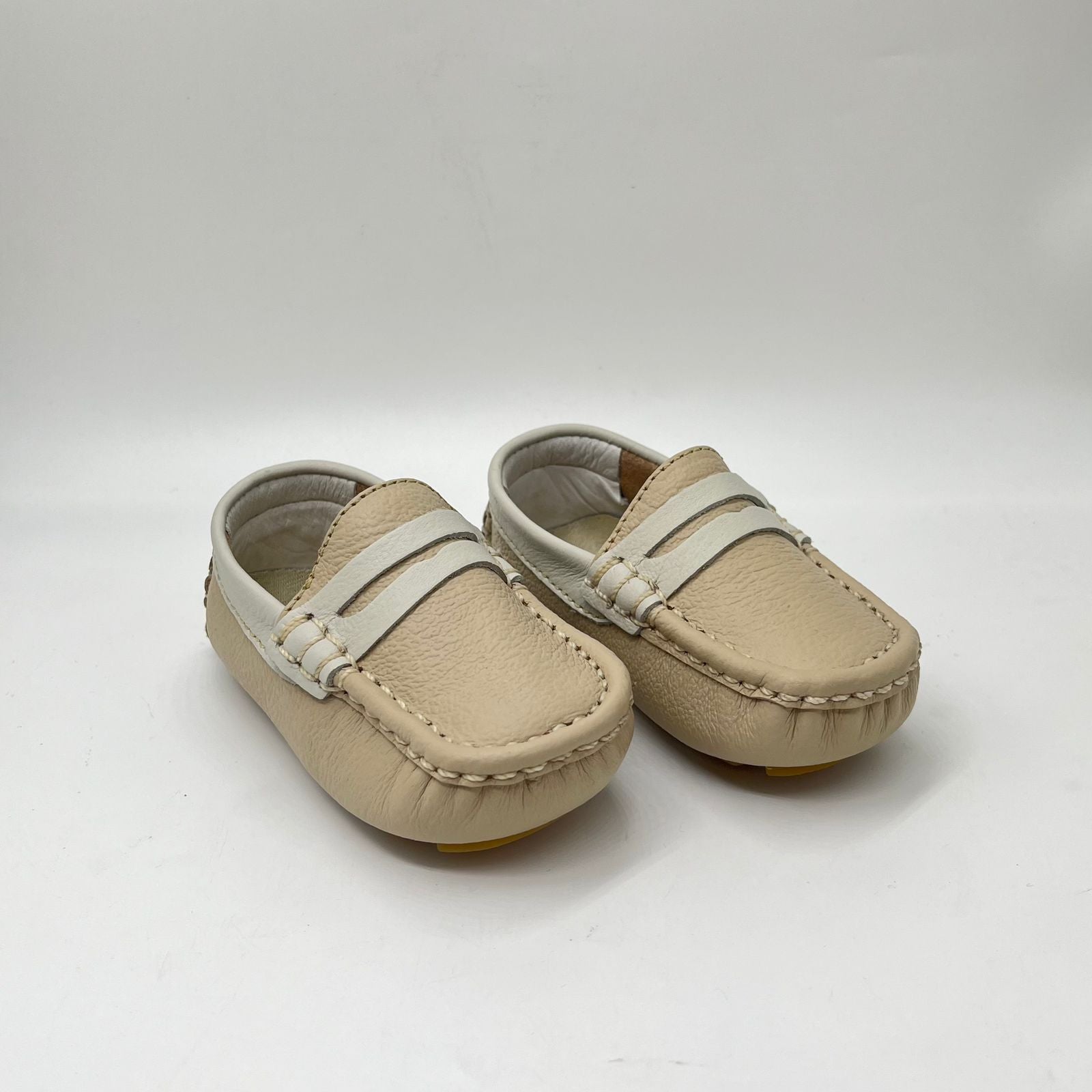 Mocasines Para Niño Beige