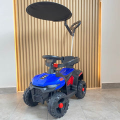 Cuatrimoto Montable Para Niños 4x4 Azul