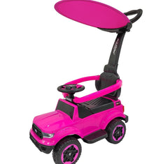 Camioneta Montable Paseador Ride On Car Rosa