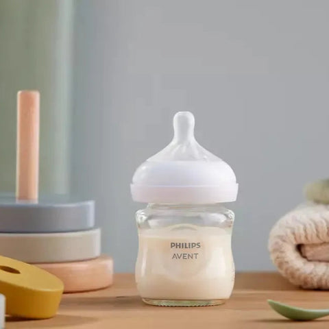 Tetero Natural Response 3.0 4oz Vidrio Avent Modelo