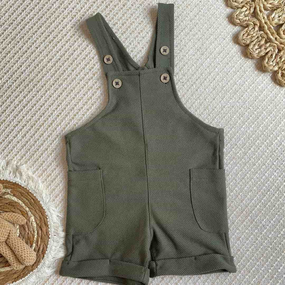 Conjunto Overol Bloques Detalle