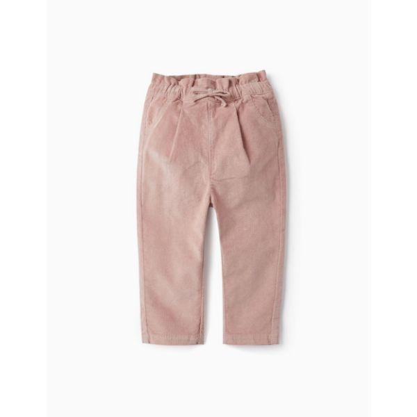 Pantalón De Pana Rosa