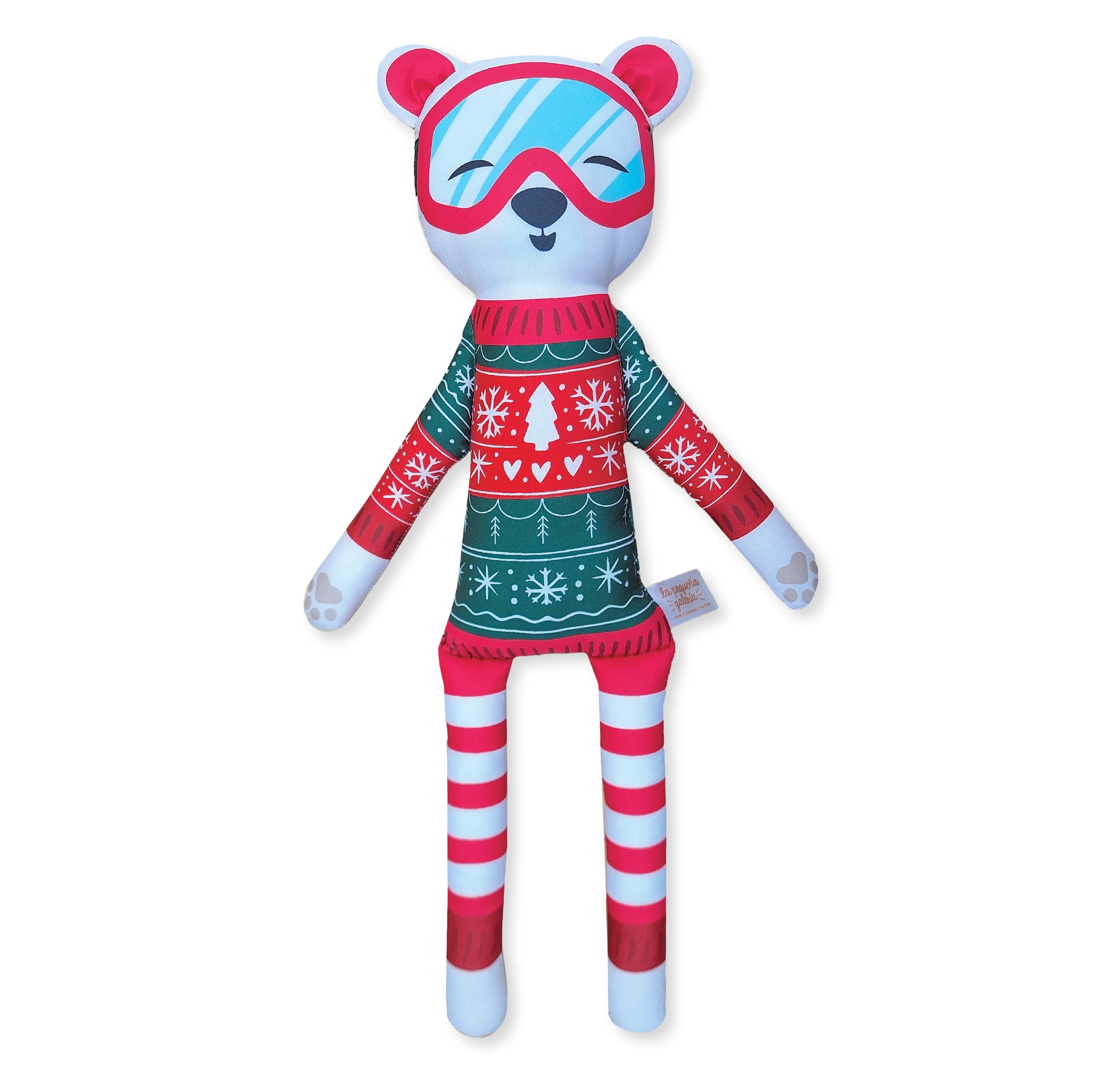 Peluche Coleccionable Soy Polar Navidad