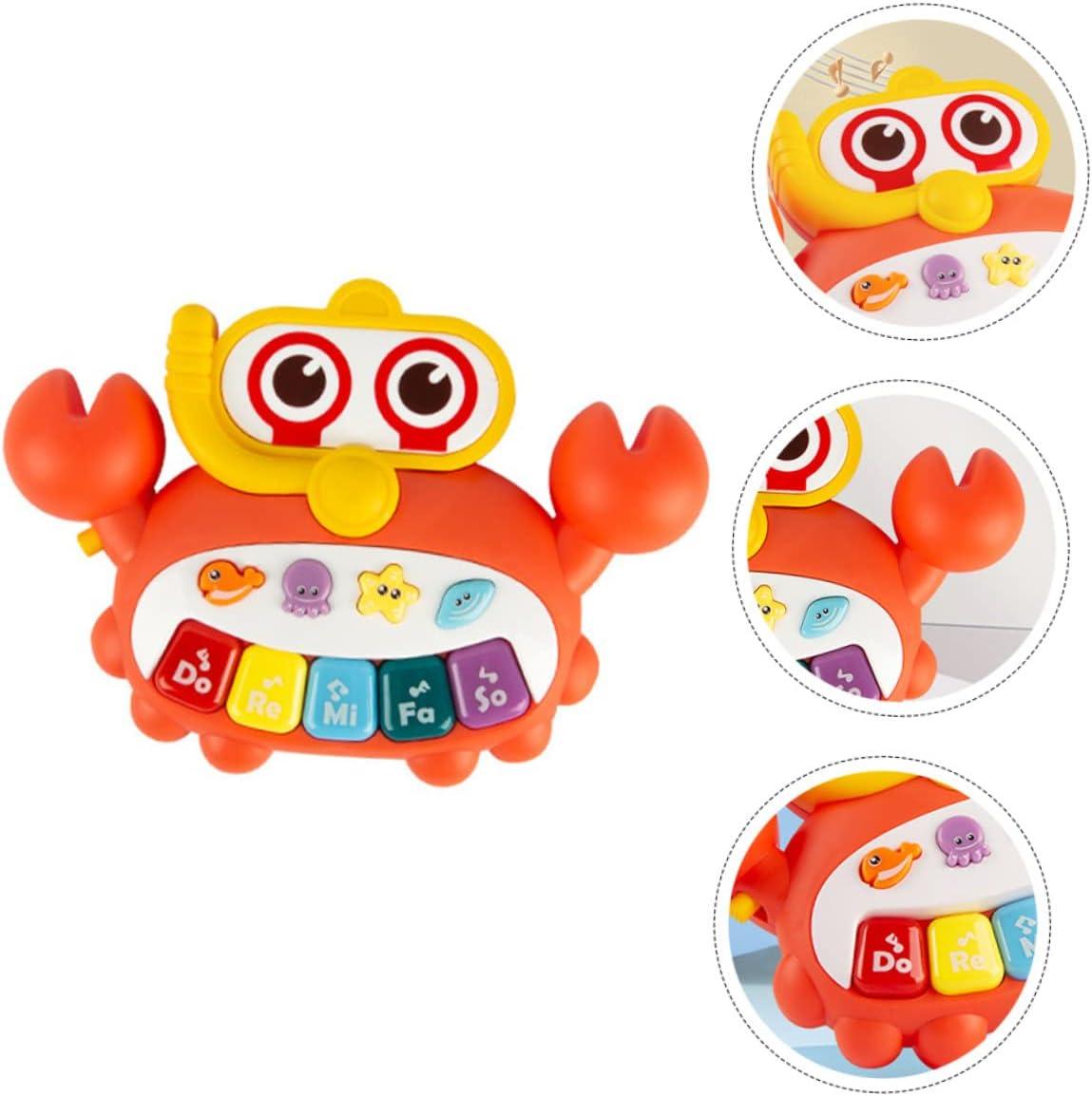 Juguete Piano Cangrejo Musical
