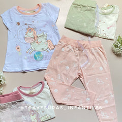 Pijama Unicornio Colores Surtidos
