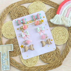 Set Pinzas Pequeñas Brillantes