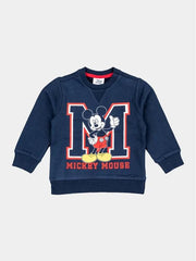 Saco Estampado Mickey Azul