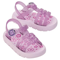 Sandalias Mini Barbie Lila Diseño