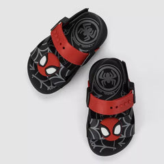 Sandalias Disney Spider Man Negro Estilo