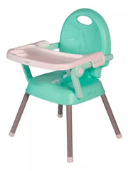 Silla Comedor 3 En 1 High Chair Verde