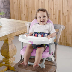 Comedor Portátil Booster Rosa Multikids