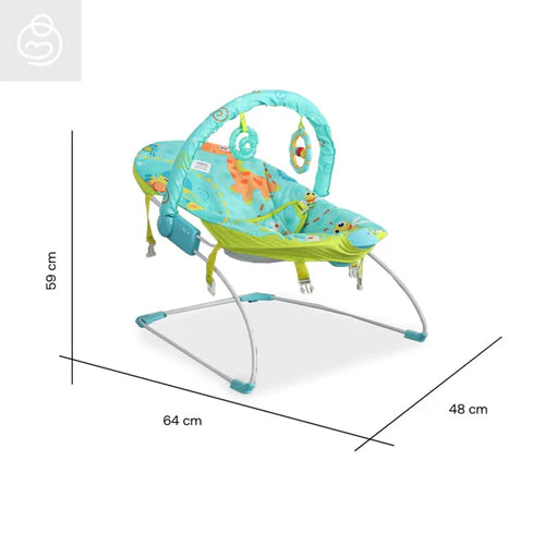 Silla Mecedora Bouncer Para Bebé Azul Bebesit Medidas