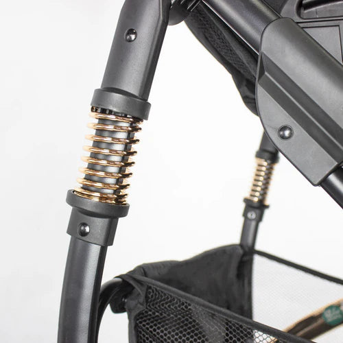 Coche Moisés Spring Gold Premium Negro Bebesit