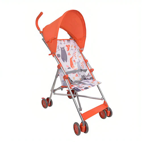 Coche Paseador Trip Plus Naranja Bebesit