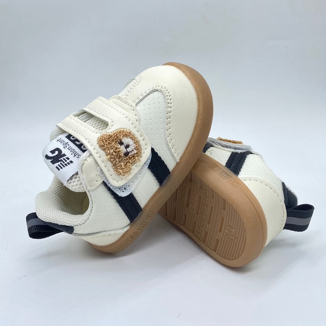 Tenis Velcro Oso Para Niño Suela