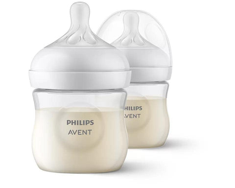 Set de Regalo 2 Teteros Natural Response 3.0 4oz + Chupos Ultra Soft 0-6M