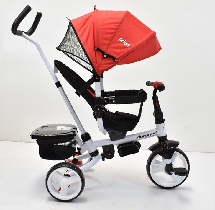 Triciclo 360 Aaron Priori Rojo Uso