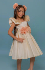 Vestido Alma Beige Lilo