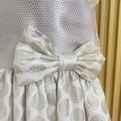 Vestido Para Niña Moño