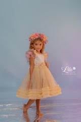 Vestido Morena Beige Lilo