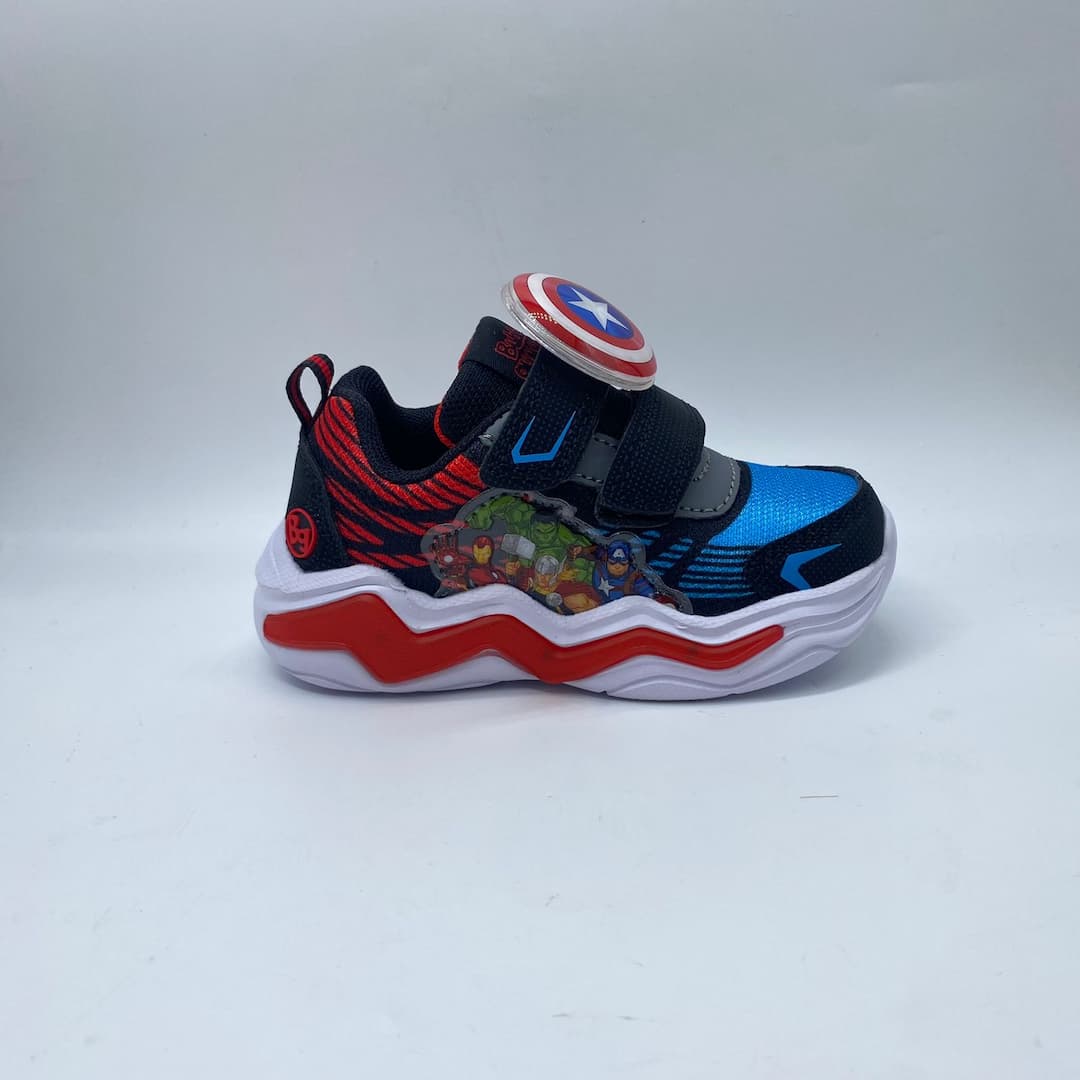 Tenis Con Luces The Avengers Detalle