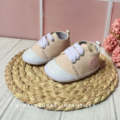 Tenis Converse Sin Suela Beige