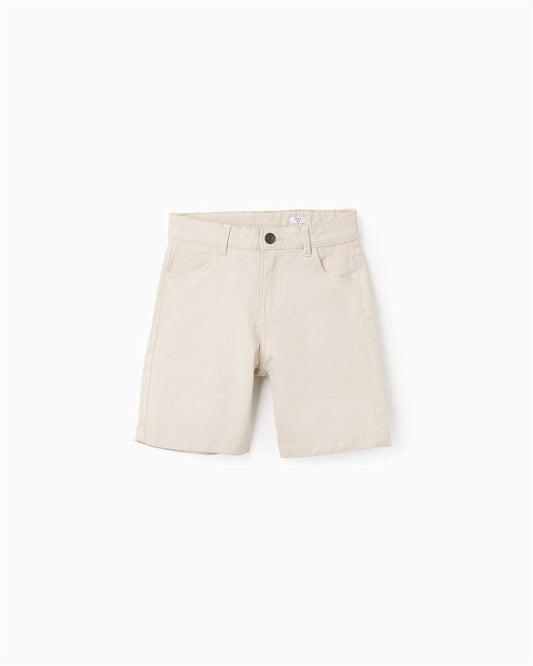Bermuda Twill Beige Zippy