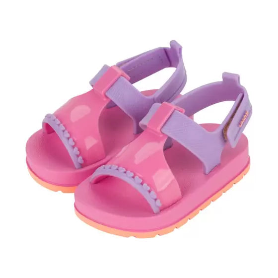 Sandalias Aconchego Baby Fucsia