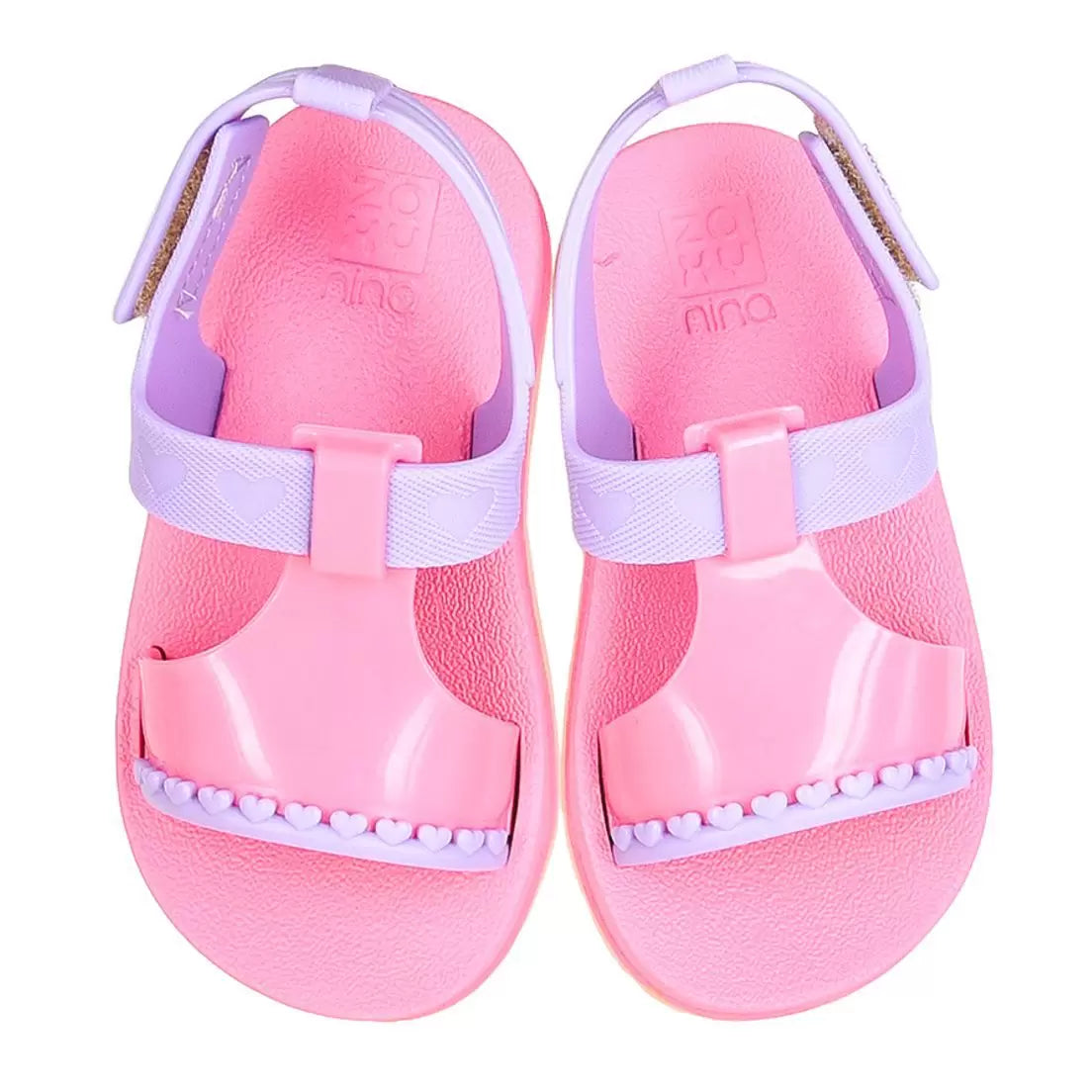 Sandalias Aconchego Baby Fucsia Diseño