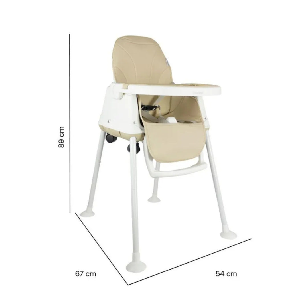 Silla Comedor 3 en 1 Smart Beige Bebesit Medidas