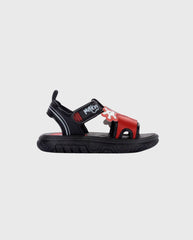 Sandalia Disney Happy Mickey Negro velcro