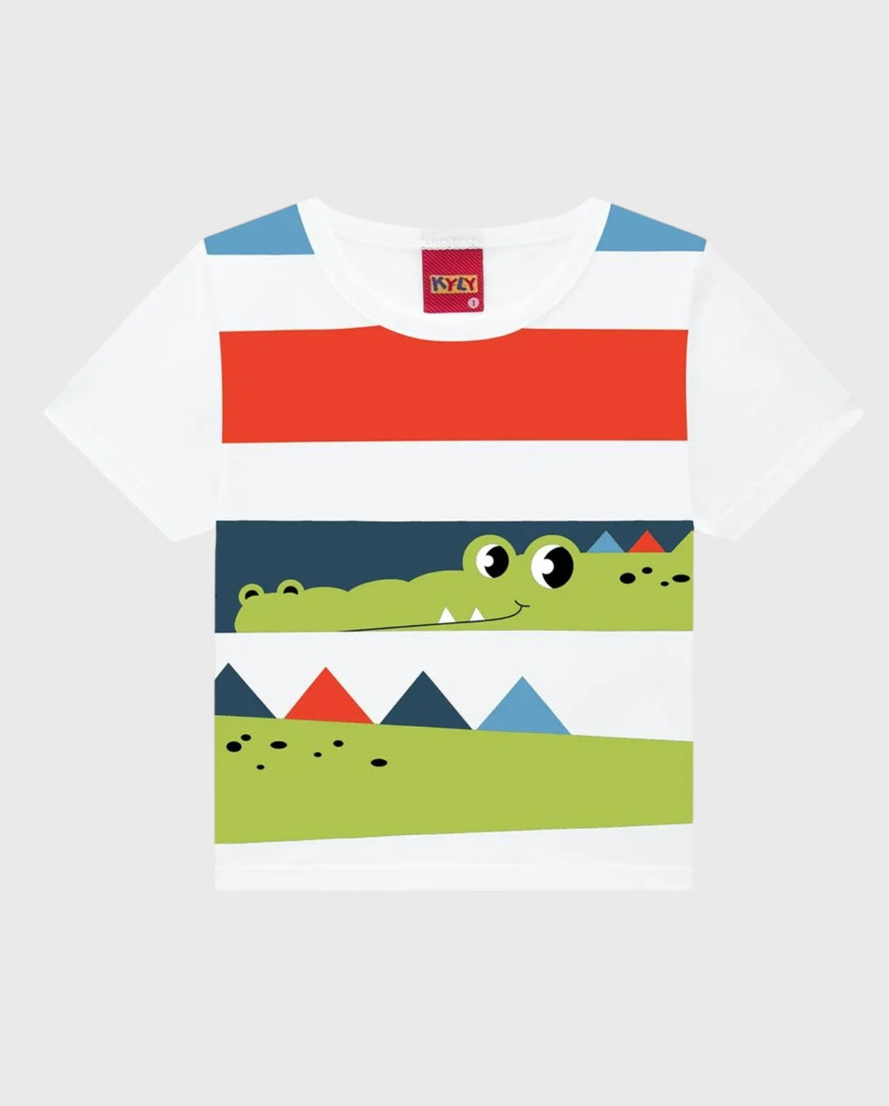 Conjunto Bermuda Cocodrilo Naranja Kyly Estilo