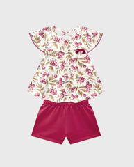 Conjunto Short Arandanos Milon