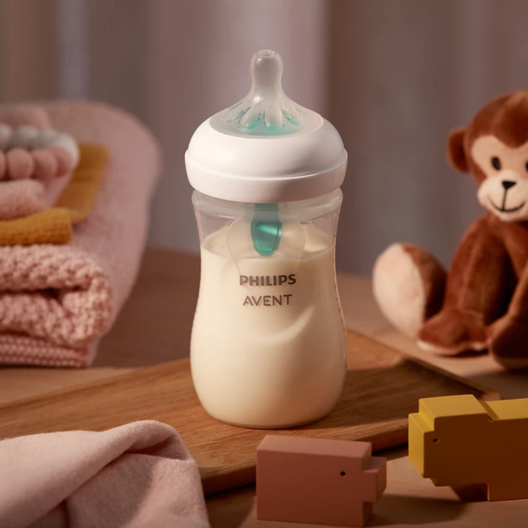 Tetero Natural Response Válvula AirFree 9 Oz Avent Modelo