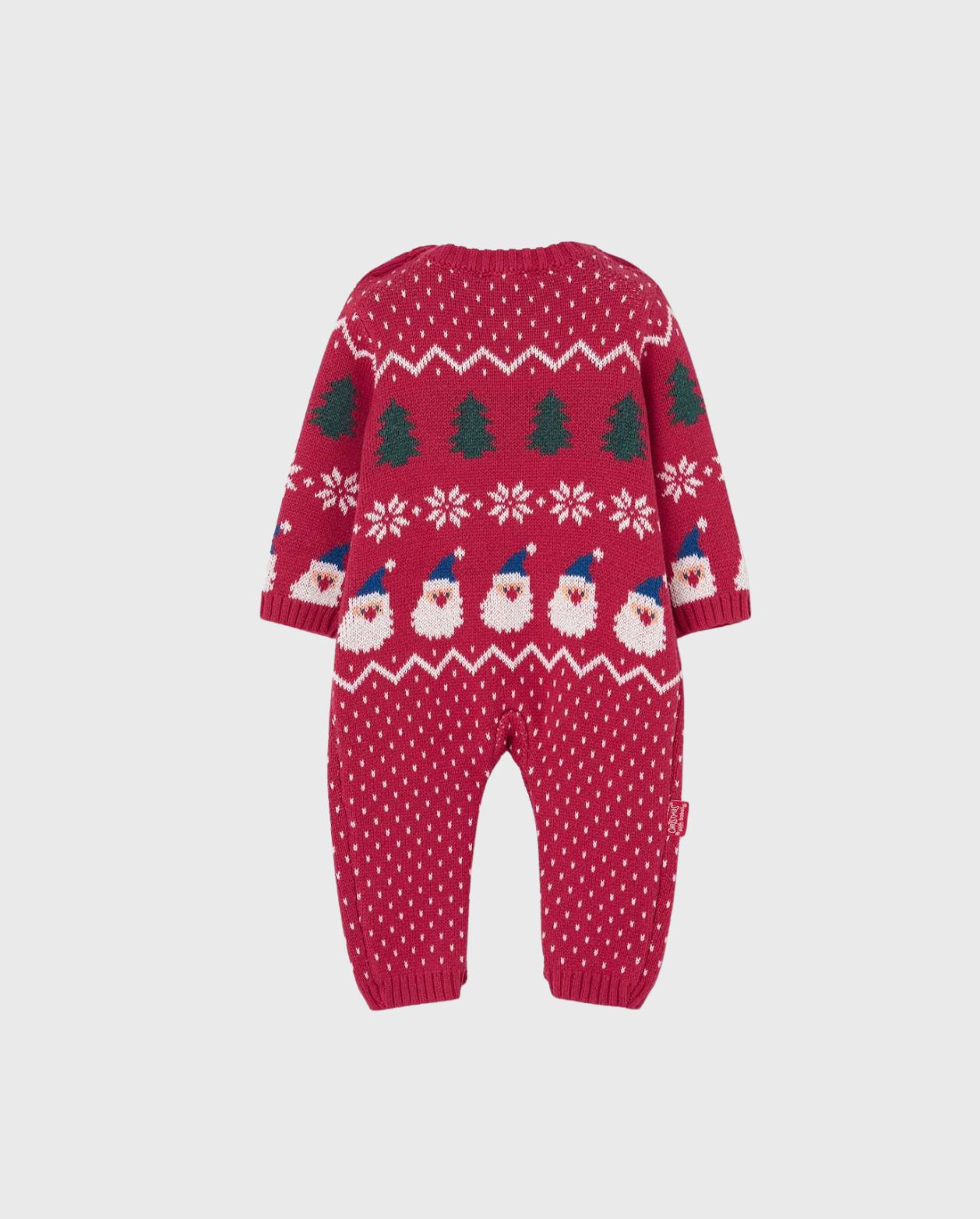 Pijama Enteriza Tejido Navidad Rojo Boboli estilo