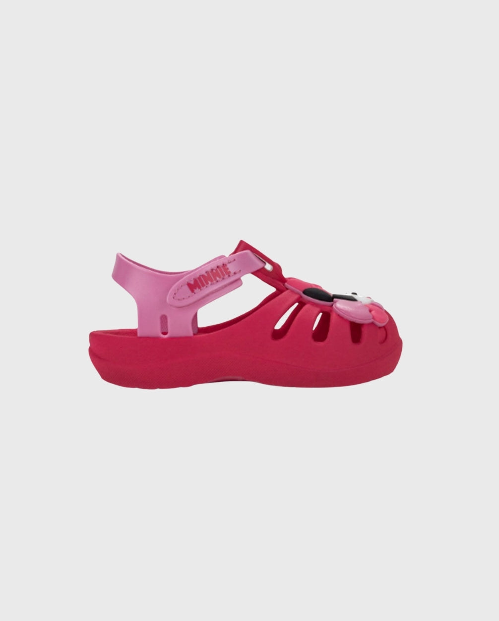 Sandalias Disney Magic Minnie Fucsia lado